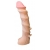 Насадка REAL Standard со спиралевидным узором - 19 см. - LOVETOY (А-Полимер) - купить с доставкой в Раменском