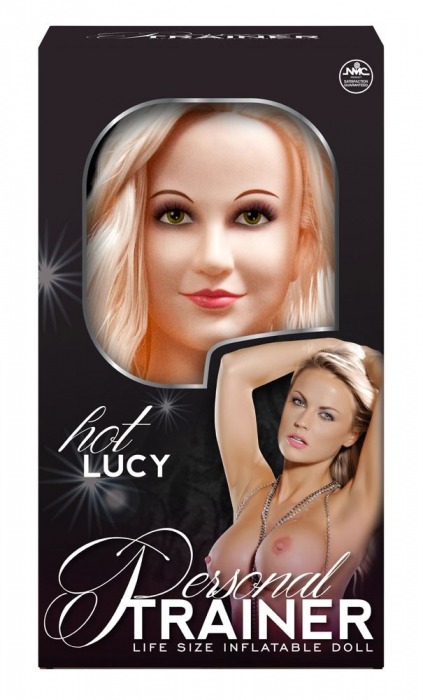 Надувная кукла с вибрацией и 2 любовными отверстиями Hot Lucy Lifesize Love Doll - NMC - в Раменском купить с доставкой