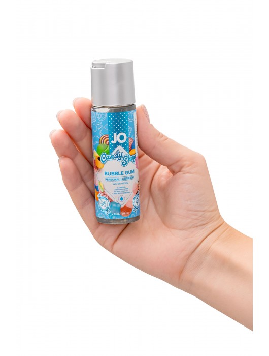 Смазка на водной основе Candy Shop Bubblegum с ароматом жвачки - 60 мл. - System JO - купить с доставкой в Раменском