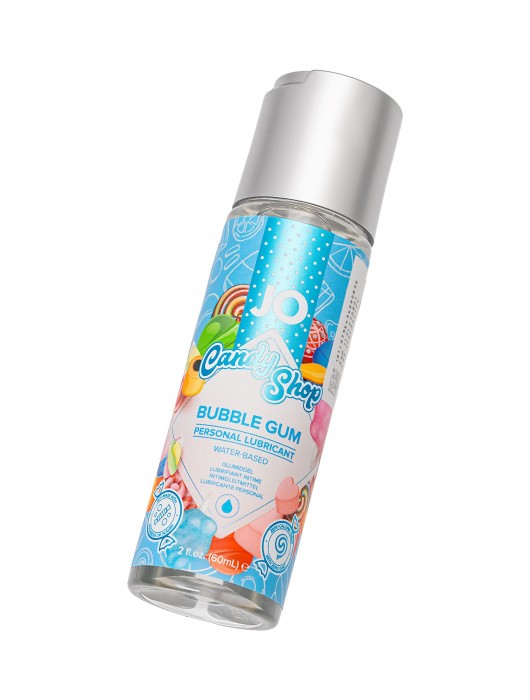Смазка на водной основе Candy Shop Bubblegum с ароматом жвачки - 60 мл. - System JO - купить с доставкой в Раменском