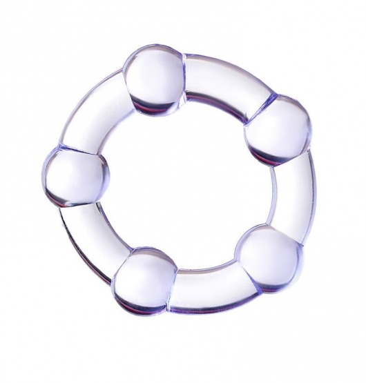 Фиолетовое эрекционное кольцо A-Toys - A-toys - в Раменском купить с доставкой