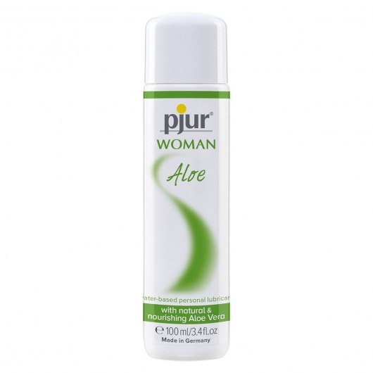 Лубрикант на водной основе pjur WOMAN Aloe - 100 мл. - Pjur - купить с доставкой в Раменском