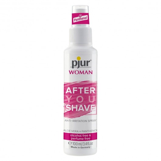 Спрей после бритья pjur WOMAN After You Shave Spray - 100 мл. - Pjur - купить с доставкой в Раменском