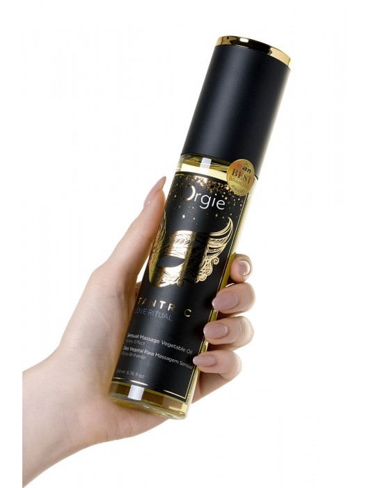 Растительное массажное масло Orgie Tantric Love Ritual - 200 мл. - ORGIE - купить с доставкой в Раменском