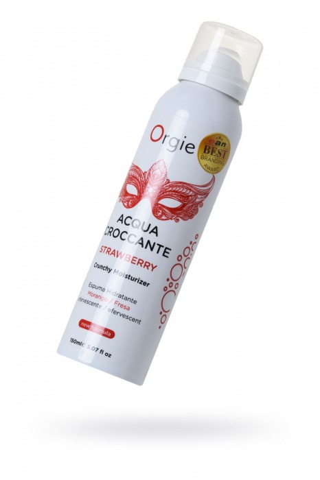 Шипучая увлажняющая пена для чувственного массажа Orgie Acqua Croccante - 150 мл. - ORGIE - купить с доставкой в Раменском