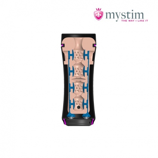 Мастурбатор-анус Opus E Donut с возможностью подключения электростимуляции - MyStim - купить с доставкой в Раменском