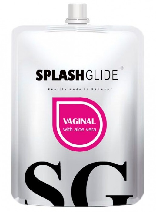 Ухаживающий лубрикант на водной основе Splashglide Vaginal With Aloe Vera - 100 мл. - Splashglide - купить с доставкой в Раменском