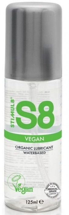 Веганский лубрикант на водной основе S8 Vegan Lube - 125 мл. - Stimul8 - купить с доставкой в Раменском