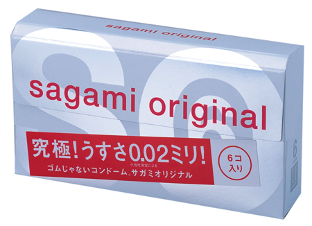 Ультратонкие презервативы Sagami Original - 6 шт. - Sagami - купить с доставкой в Раменском