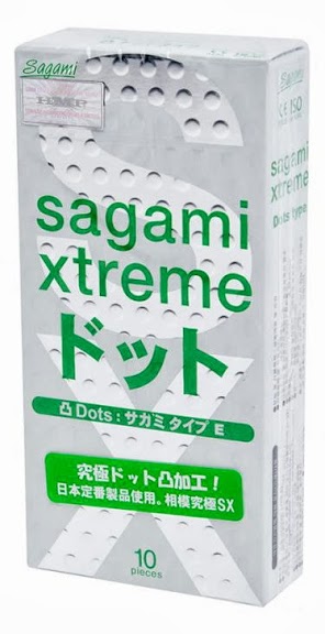 Презервативы Sagami Xtreme Type-E с точками - 10 шт. - Sagami - купить с доставкой в Раменском