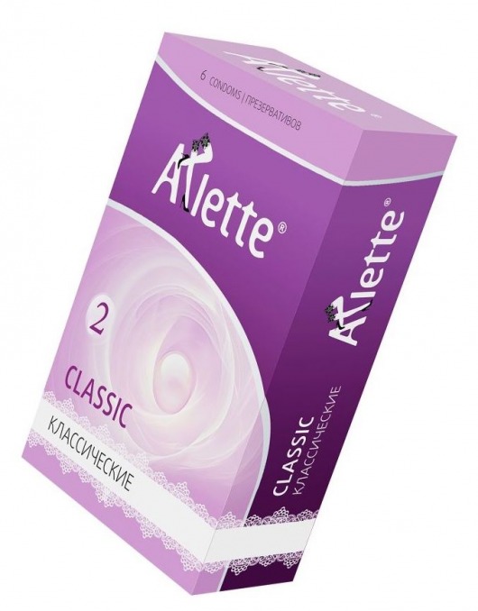 Классические презервативы Arlette Classic - 6 шт. - Arlette - купить с доставкой в Раменском