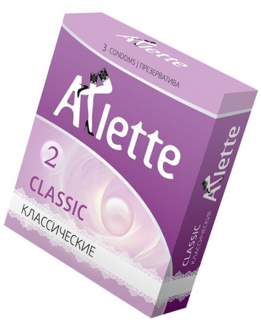 Классические презервативы Arlette Classic - 3 шт. - Arlette - купить с доставкой в Раменском