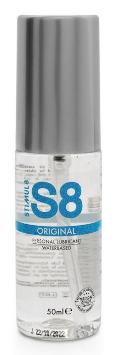 Универсальный лубрикант на водной осноdе S8 Original Lube - 50 мл. - Stimul8 - купить с доставкой в Раменском