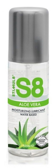 Лубрикант на водной основе S8 Aloe Vera Lube - 125 мл. - Stimul8 - купить с доставкой в Раменском