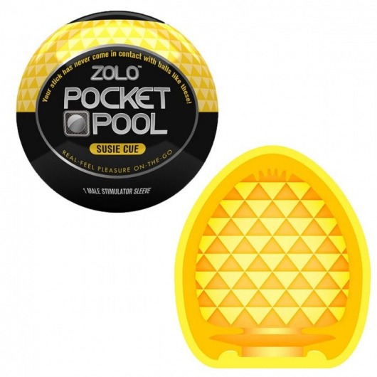 Эластичный мастурбатор Zolo Susie Cue - Zolo - в Раменском купить с доставкой