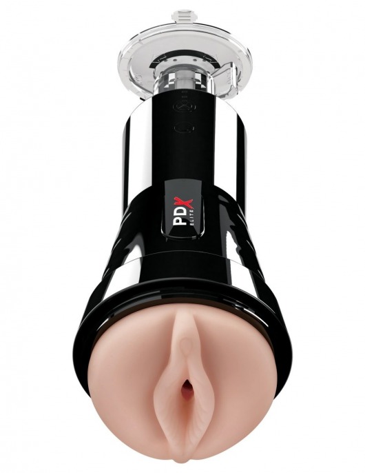 Телесный вибромастурбатор-вагина Cock Compressor Vibrating Stroker - Pipedream - в Раменском купить с доставкой