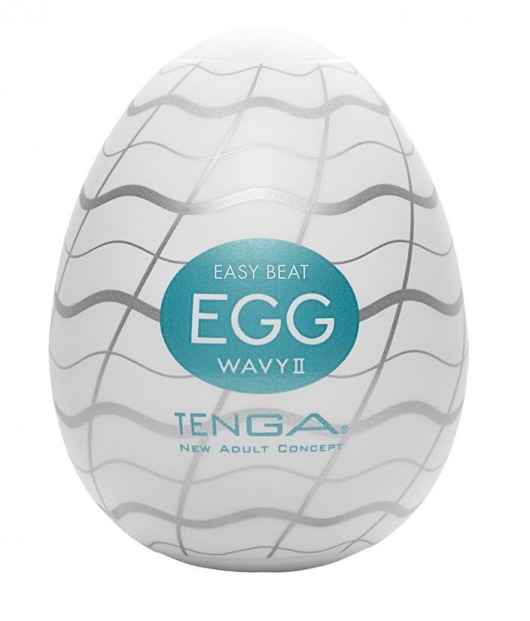Мастурбатор-яйцо EGG Wavy II - Tenga - в Раменском купить с доставкой