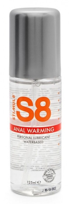 Согревающий анальный лубрикант Stimul8 Warming Anal Lube - 125 мл. - Stimul8 - купить с доставкой в Раменском