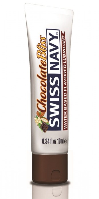 Лубрикант с ароматом шоколада Swiss Navy Chocolate Bliss Lube - 10 мл. - Swiss navy - купить с доставкой в Раменском