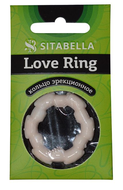 Фигурное эрекционное кольцо из киберкожи - Sitabella - в Раменском купить с доставкой
