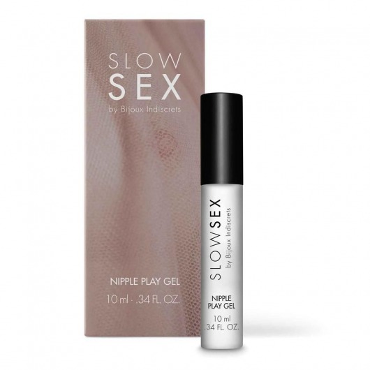 Возбуждающий гель для сосков Slow Sex Nipple Play Gel - 10 мл. - Bijoux Indiscrets - купить с доставкой в Раменском