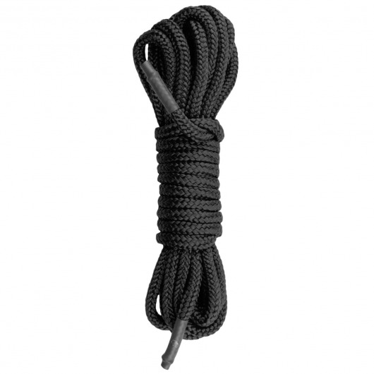 Черная веревка для бондажа Easytoys Bondage Rope - 5 м. - Easy toys - купить с доставкой в Раменском