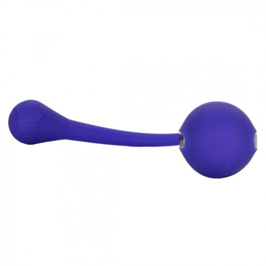 Фиолетовый шарик с электростимуляцией и вибрацией Intimate E-Stimulator Remote Kegel Exerciser - California Exotic Novelties - купить с доставкой в Раменском