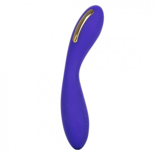 Фиолетовый вибратор с электростимуляцией Intimate E-Stimulator Wand - 21,5 см. - California Exotic Novelties - купить с доставкой в Раменском