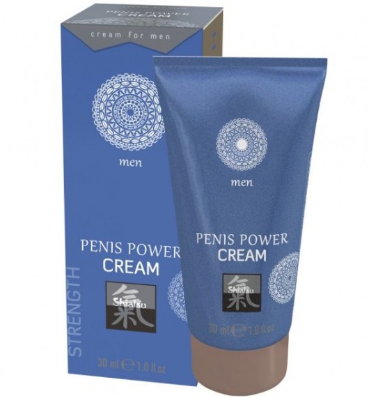 Возбуждающий крем для мужчин Penis Power Cream - 30 мл. - Shiatsu - купить с доставкой в Раменском