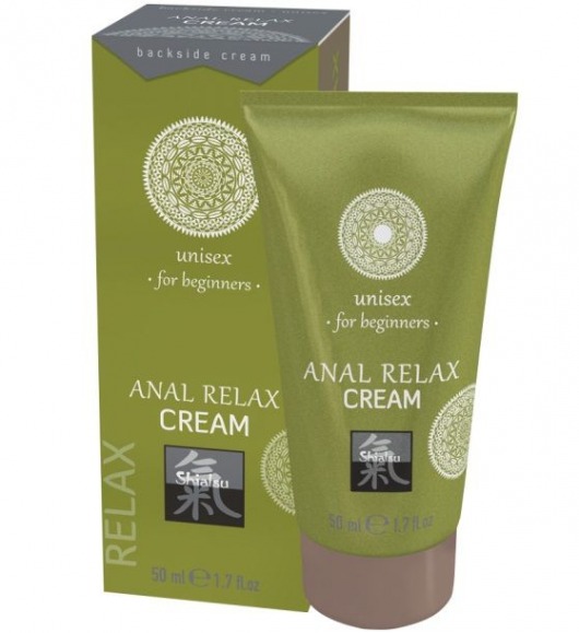 Анальный крем Anal Relax Cream - 50 мл. - Shiatsu - купить с доставкой в Раменском