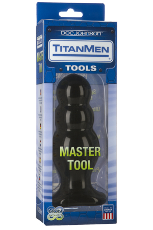 Анальный стимулятор Titanmen Tools - Master Tool #4 - 16,76 см. - Doc Johnson