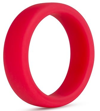 Красное эрекционное кольцо Silicone Go Pro Cock Ring - Blush Novelties - в Раменском купить с доставкой