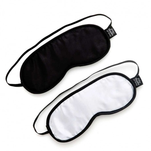 Набор из двух масок на глаза Soft Blindfold Twin Pack - Fifty Shades of Grey - купить с доставкой в Раменском