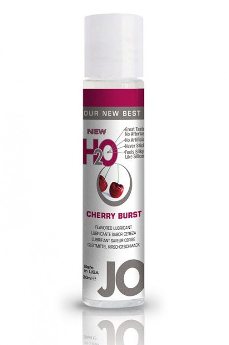 Ароматизированный лубрикант JO Flavored Cherry - 30 мл. - System JO - купить с доставкой в Раменском