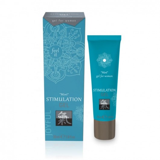 Возбуждающий интимный гель STIMULATION GEL Mint - 30 мл. - Shiatsu - купить с доставкой в Раменском