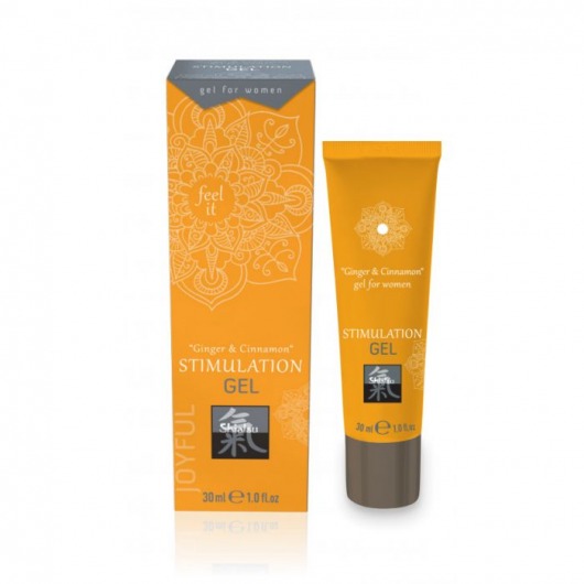 Возбуждающий интимный гель STIMULATION GEL Ginger   Cinnamon - 30 мл. - Shiatsu - купить с доставкой в Раменском