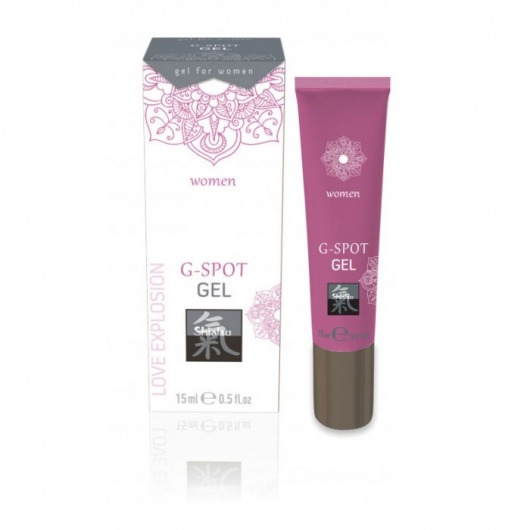 Возбуждающий интимный гель G-SPOT GEL - 15 мл. - Shiatsu - купить с доставкой в Раменском