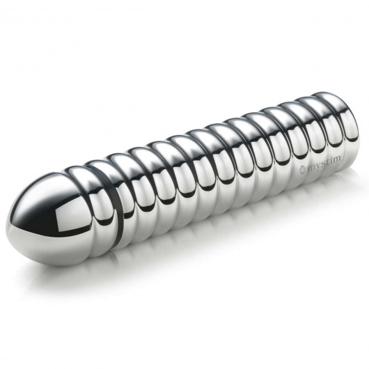 Рельефный фаллос для интенсивного электросекса Groovey George - 20 см. - MyStim - купить с доставкой в Раменском