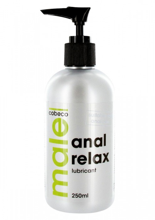 Анальный лубрикант MALE Cobeco Anal Relax Lubricant - 250 мл. - Cobeco - купить с доставкой в Раменском
