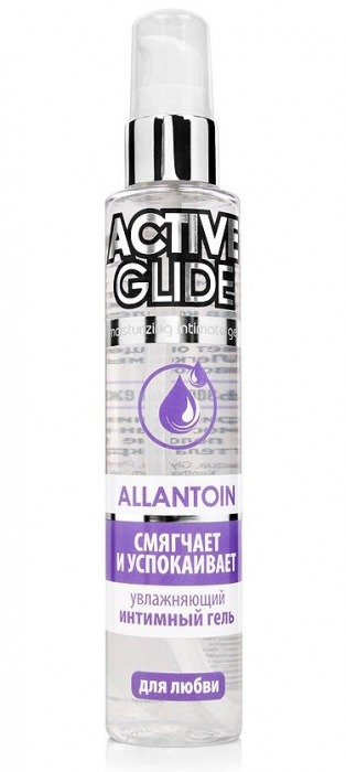 Увлажняющий интимный гель Active Glide Allantoin - 100 гр. - Биоритм - купить с доставкой в Раменском