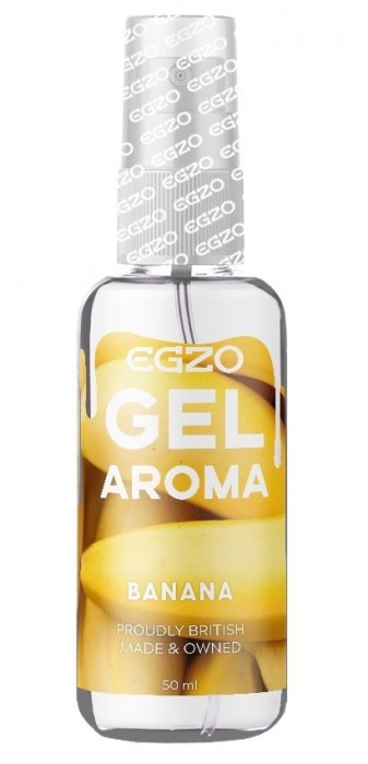 Интимный лубрикант EGZO AROMA с ароматом банана - 50 мл. - EGZO - купить с доставкой в Раменском