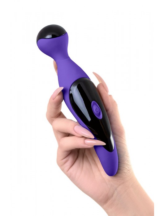 Фиолетовый вибростимулятор COSMY - 18,3 см. - ToyFa