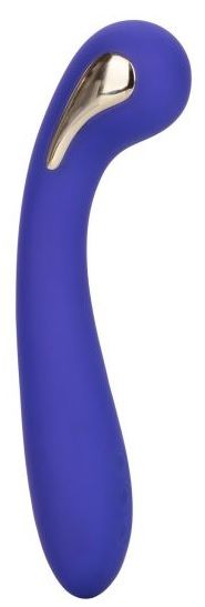 Фиолетовый вибромассажер с электростимуляцией Intimate Estim Petite G Wand - 19 см. - California Exotic Novelties - купить с доставкой в Раменском