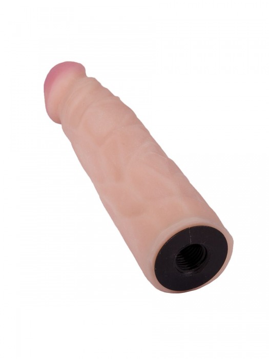 Пояс-трусики с насадкой Soft-Prince - 18,5 см. - LOVETOY (А-Полимер) - купить с доставкой в Раменском