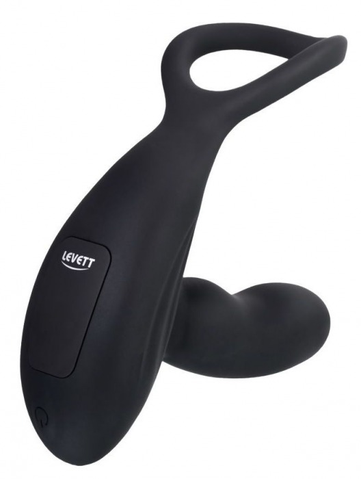 Черный стимулятор простаты Maud с вибрацией - Levett - в Раменском купить с доставкой