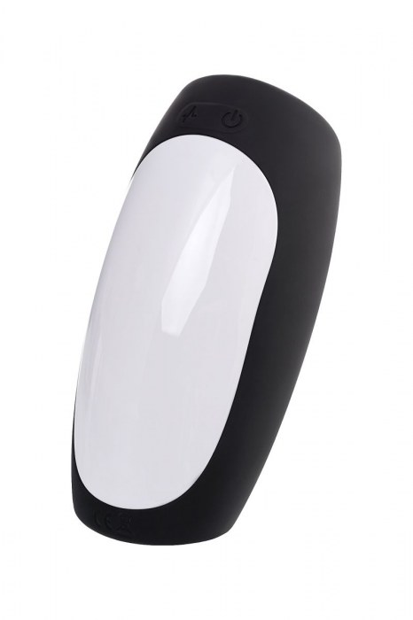 Черно-белый перезаряжаемый мастурбатор Erotist Hailstorm - Erotist Adult Toys - в Раменском купить с доставкой