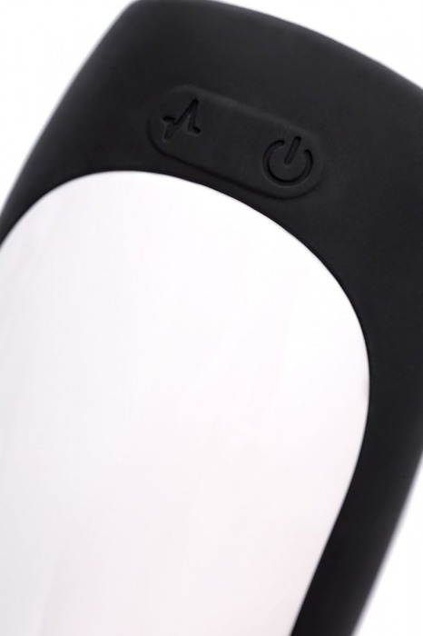 Черно-белый перезаряжаемый мастурбатор Erotist Hailstorm - Erotist Adult Toys - в Раменском купить с доставкой