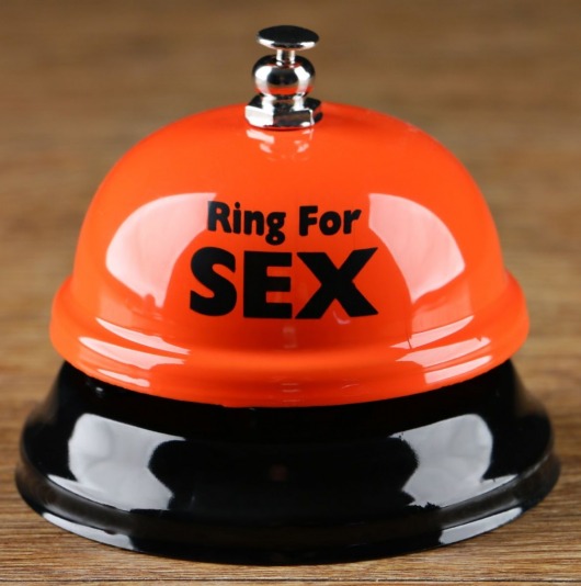 Настольный звонок RING FOR SEX - Сима-Ленд - купить с доставкой в Раменском