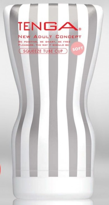 Мастурбатор TENGA Squeeze Tube Cup Soft - Tenga - в Раменском купить с доставкой