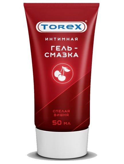 Смазка на водной основе TOREX  Спелая вишня  - 50 мл. - Torex - купить с доставкой в Раменском